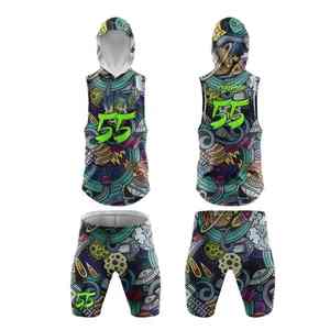 ชุดยูนิฟอร์มฟุตบอลแบบมีธง 7v7 รุ่นใหม่ OEM ระบายอากาศได้ดี ชุดกีฬาคุณภาพเยี่ยม ชุดรัดกล้ามเนื้อ ยูนิเซ็กซ์ สำหรับฟุตบอลแบบ 7 คนต่อ 7 - Product Image 6