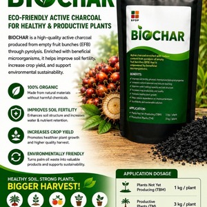 Biochar 80% Engrais Biologique Organique en Granulés Améliore la Santé du Sol et Retient le Carbone - Product Image 5