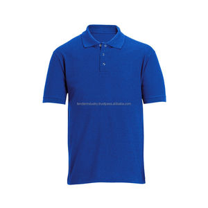 T-shirts polo en coton doux et confortable pour hommes Meilleur golf pour polos Motif solide anti-rides pour garçons - Product Image 3