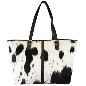 Bolso de mano con pelo de vaca para mujer, bolsos de mano con correa para el hombro para mujer, bolso de mano, bolso de playa - Product Image 6