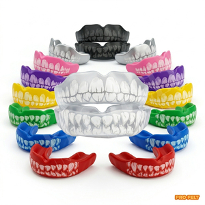 Protège-dents sportif en silicone pour la sécurité, protection dentaire pour l'entraînement de boxe, protection anti-impact pour la mâchoire, protège-dents de nuit - Product Image 1