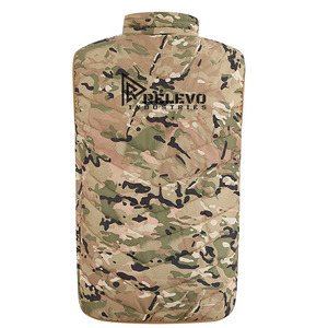 Relevo Men's Camouflage Quilted <b>Jacket</b> Lightweight <b>Packable</b> Soft Breathable Warm Sleeveless Outerwear - Product Image 2