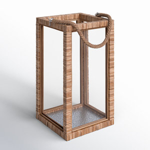 Willow Rattan Camping Lantern-Iluminación exterior duradera y elegante - Product Image 3