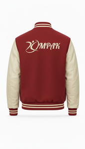 Classic American Style Winter Unisex Varsity <b>Jacket</b> with Embroidery Patches Heated Breathable Eco-Friendly Front Logo - Product Image 3