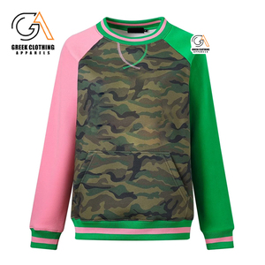 Sweat-shirt personnalisé avec impression de lettres Alpha Kapa, pour femmes, en molleton surdimensionné, décontracté, pour l'hiver, nouvelle collection - Product Image 1