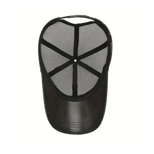 Casquette de baseball unisexe en coton délavé et vieilli, style vintage, avec maille, pour l'extérieur, modèle camionneur, ajustable, dernière conception OEM - Product Image 4