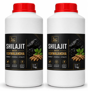 Résine de Shilajit de l'Himalaya de qualité supérieure 1 kg avec Ashwagandha, résine de Shilajit 100 % naturelle testée en laboratoire, riche en acide fulvique et en minéraux - Product Image 2