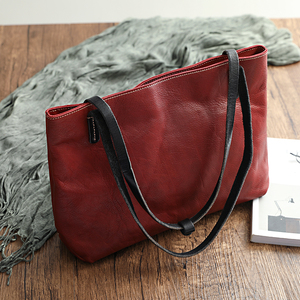 Nuevo Bolso de Mano de Cuero 100% Genuino para Mujer, Bolsos Tote - Product Image 4
