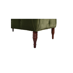 Sillón Samuel Hecho de Madera de Caoba Sólida de Alta Calidad con Tapicería para Uso en Interiores. - Product Image 5