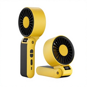2026 New 150-Speed High Velocity Handheld Fan 3-in-1 <b>Foldable</b> Neck Fan with Digital Display & 3000mAh Long Battery Life - Product Image 1