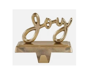 Joy Word Gold Vintage Christmas <b>Stockings</b> Indian Metal Tree Decoration Wholesale Cheap <b>Stocking</b> <b>Holder</b> feltsocks - Product Image 4