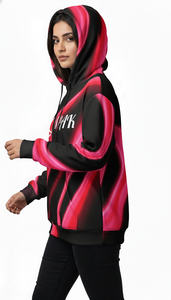 Sudadera Urbana Casual Extra Grande Unisex con Diseño Sublimado en Toda la Superficie para Ropa Urbana a la Moda - Product Image 5