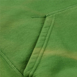 Sudadera con Capucha 100% Algodón, Felpa/Felpa Francesa, de Secado Rápido, Transpirable, Lavada con Ácido, Estilo Urbano, Desgastada, Lisa - Product Image 3
