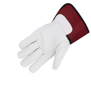 Servicio OEM, Guantes de Trabajo de Cuero Vacuno Antiestáticos y Antideslizantes a Precio Económico, Proveedor Directo de Fábrica, Alta Calidad - Product Image 1