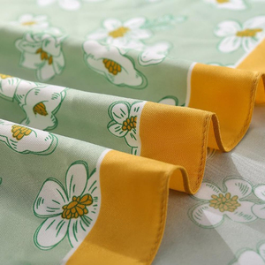 Women's Fashion Elegant Floral Printed Head <b>Scarf</b> <b>Square</b> Bandana From <b>Silk</b> Satin Women's <b>Scarves</b> For Events - Product Image 3