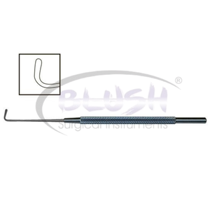 Graefe Strabismus Hook, Gancho Oftálmico para Músculos, Instrumento Quirúrgico Ocular, Herramienta Retractora de Músculos Extraculares de Blush Surgical - Product Image 2