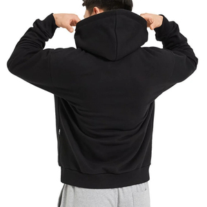Sudadera con Capucha de Forro Polar para Hombre, Alta Calidad, Otoño Invierno 2025, Corte Regular, Hombros Caídos, Color Sólido, Venta al Por Mayor - Product Image 2
