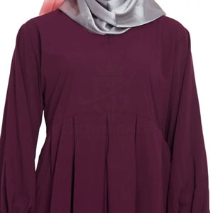 Nouvelle collection de vêtements musulmans pour femmes, abaya élégante et modeste, tissu doux et léger, couleur et taille personnalisées, abaya musulmane - Product Image 5