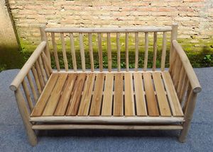 Banco de exterior de madera de teca - Product Image 2