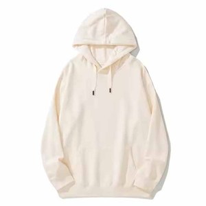 Sweat-shirt à capuche uni surdimensionné pour homme, personnalisable avec impression et broderie de haute qualité - Product Image 6