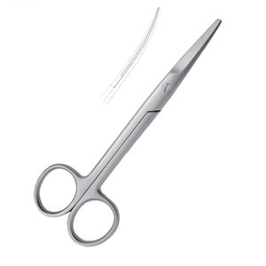 Tijeras Quirúrgicas Supercut Mayo de Alta Calidad, Tijeras Manuales de Acero Inoxidable con Puntas Curvas, Fabricante de Pakistán - Product Image 1