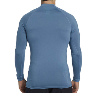 Maillot de surf à manches longues pour homme, compression, raglan, séchage rapide, entièrement sublimé, polyester-nylon - Product Image 5