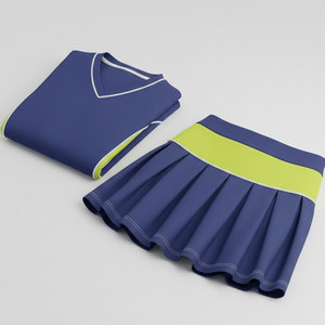 Conjunto de Uniforme de Porristas para Niñas, Tela Transpirable de Poliéster y Spandex, Colores, Logotipos y Nombres de Equipo Personalizados, Venta al Por Mayor de Fábrica OEM - Product Image 2