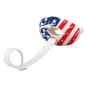 Protège-dents en plastique lavable avec logo personnalisé, design drapeau américain, pour la boxe, protection sportive, léger, style tendance, universel - Product Image 1