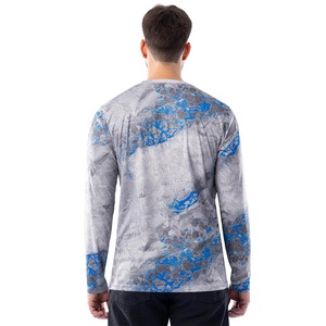 Hoodie de pêche personnalisé avec impression numérique, motif poisson squelette, vêtements de pêche UPF 50, imperméable, respirant, tissu anti-humidité - Product Image 4