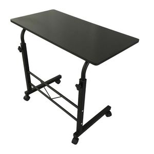 <b>Black</b> Removable P2 15MM Chipboard and Steel Console <b>Table</b> with <b>Side</b> <b>Tables</b> - Product Image 2