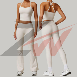 Ropa Deportiva High Waisted Sportswear Workout <b>Pilates</b> Gym <b>Leggings</b> Seamless Shorts Sport Gym Set Sportswear Workout Set - Product Image 3