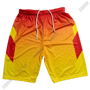 Ensemble de maillot et short de basket-ball personnalisés sublimés SIBRIN |   Concevez votre propre nom et numéro d'équipe |   100% polyester - Product Image 3