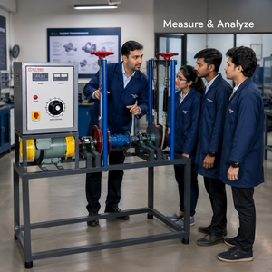Aparato de torsión con engranaje epicíclico |   Entrenador de engranajes planetarios |   Equipo de Laboratorio de Ingeniería Mecánica - Product Image 1