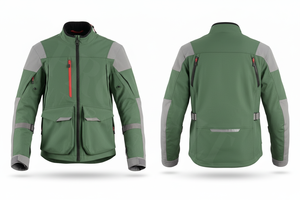 Streetwear Outdoor Waterproof Softshell Biker Jacket Windproof Utility Coat Multi Pocket Durable Riding Wear Custom Logo Jacket - Product Image 6