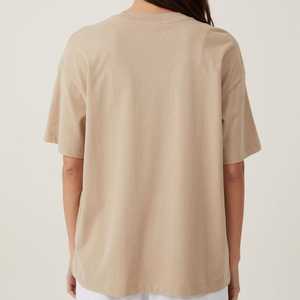 T-shirts pour femmes en coton respirant et confortable, élégants, à col rond, à manches courtes, pour l'été - Product Image 4
