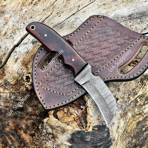 Cuchillo EDC Ergonómico de Acero de Damasco OEM de Alta Gama, Tipo Halcón, de Hoja Fija, Multifuncional para Supervivencia, Caza y Camping, de Venta Caliente - Product Image 2