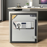 Caja fuerte digital electrónica Money Safe MNS-52E es duradera, resistente al fuego, impermeable, se monta en la pared, se utiliza en casa, oficina y hotel.