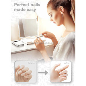 Kit de coupe-ongles de luxe en acier inoxydable avec étui de voyage, ciseaux à ongles, pinces, coupe-cuticules, boîte pour hommes et femmes - Product Image 5