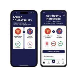 Aplicación de Horóscopo de Astrología Royalcraft – Horóscopo Diario, Signos del Zodiaco, Kundli, Predicciones Astrológicas iOS/Android - Product Image 1