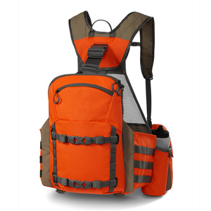 Chaleco de Caza Naranja Brillante al por Mayor con Mochila, Bolsillos Múltiples, Porta-Cartuchos y Soporte para Botella de Agua - Equipo de Caza - Product Image 2