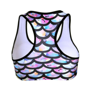 Soutien-gorge de sport pour femme entièrement personnalisé, respirant, avec soutien, pour yoga et gym, imprimé par sublimation - Product Image 6