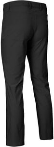 Men's <b>Black</b> Straight Fit Casual <b>Pants</b> Spandex/Cotton Breathable Lightweight Anti-Wrinkle Side Pockets Button Fly Autumn Wear - Product Image 3