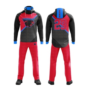 Vêtements de sport de haute qualité imprimés par sublimation personnalisée Costumes d'échauffement d'hiver avec logo personnalisé - Product Image 5