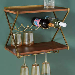 Porte-bouteilles à vin en métal, style le plus vendu, pour bars à domicile, pubs, usage décoratif, support pour bouteilles de vin. - Product Image 4