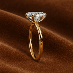 Pear Cut Lab Grown Diamond Engagement <b>Ring</b> for Women in 14K 18K Solid Gold IGI Certified <b>Solitaire</b> Proposal <b>Ring</b> Direct Supply - Product Image 4