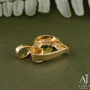 AARVA JEWELS Colgante de Corazón de Plata de Ley 925 con Moissanita Baguette Engastada en Bisel, Joyería Unisex Temática de Compromiso Estilo Hiphop - Product Image 5