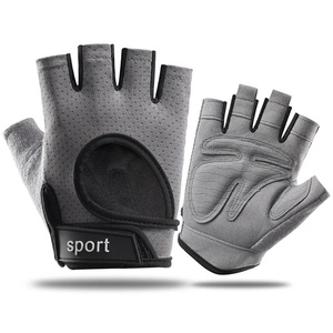 Workout Exercise <b>Gloves</b> for Women Breathable Lightweight Fingerless Gym <b>Gloves</b> for Weightlifting Cycling Training Gym <b>Gloves</b> - Product Image 5