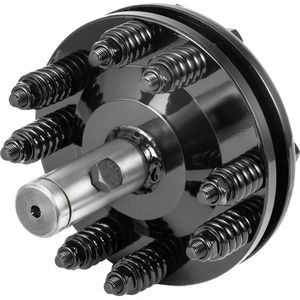Giunto di accoppiamento a frizione per trattore in acciaio cromato regolabile, con PTO da 1 3/8 pollici e estremità liscie - Product Image 1