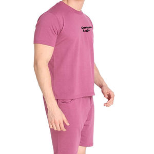 Ensemble de survêtement décontracté pour homme en coton respirant de haute qualité avec logo frontal, idéal pour l'hiver - Product Image 2