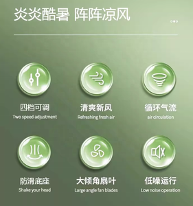 Ventilador de Mano Sin Aspas Gongtian GT532E Extra Grande con Motor Sin Escobillas, Alimentado por Batería para Uso en Exteriores - Product Image 2